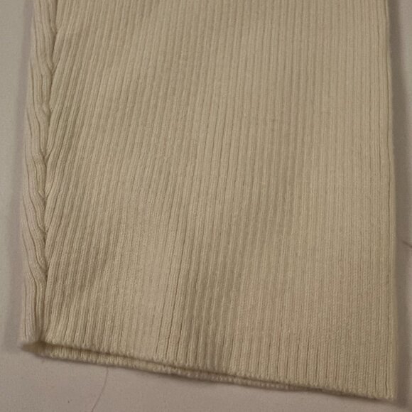 Banana Republic Ribbed Supima Cotton long sleeve sweater Crew neck - Cream - XL - Picture 4 of 8